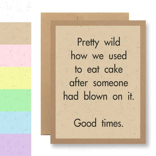 Grows Wildflowers - 7 Colors - ...someone had blown on it...