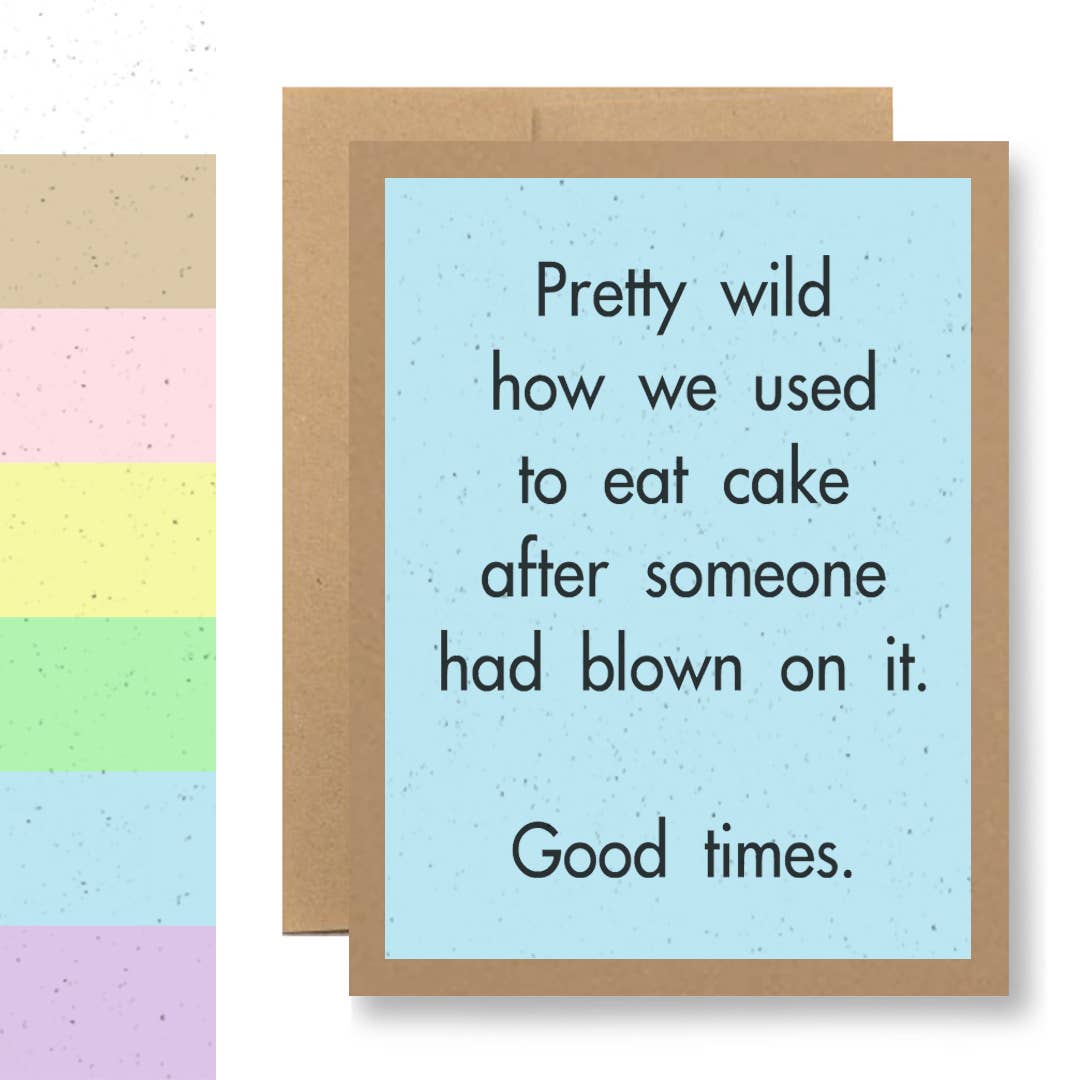 Grows Wildflowers - 7 Colors - ...someone had blown on it...