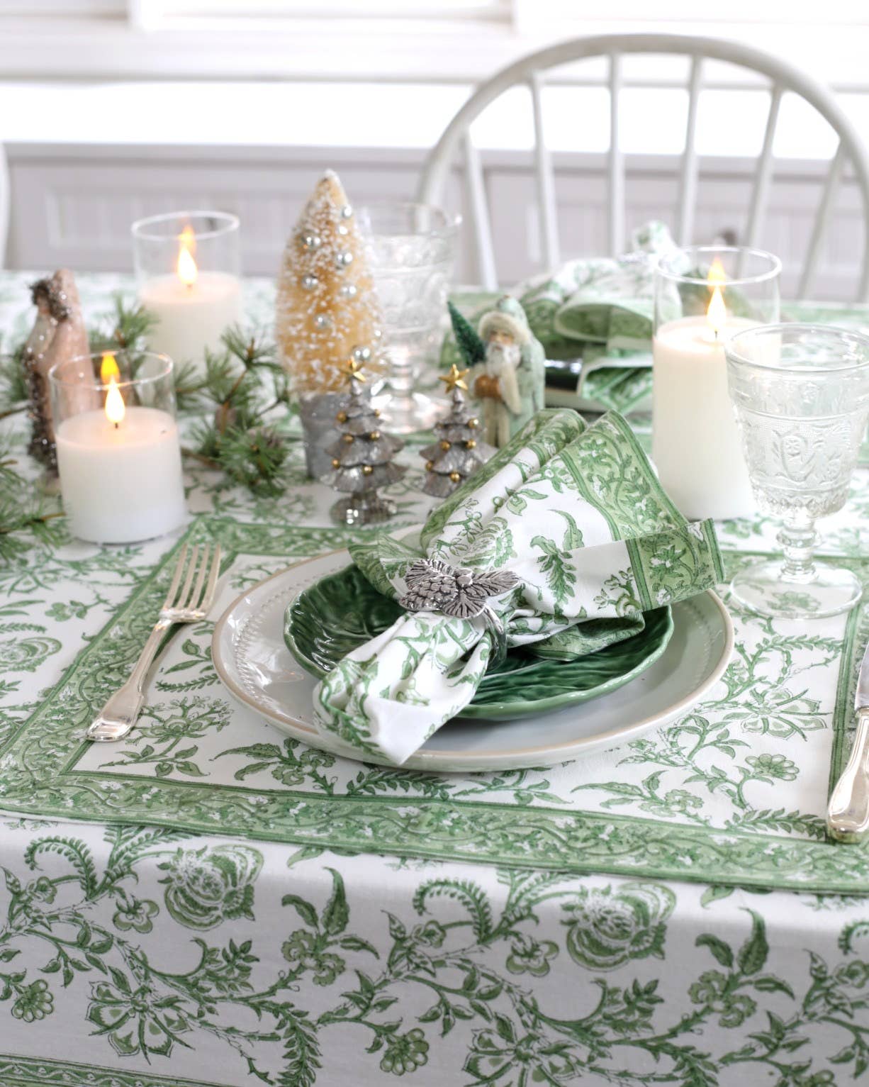 Placemat Lilibet Green, Set of 4