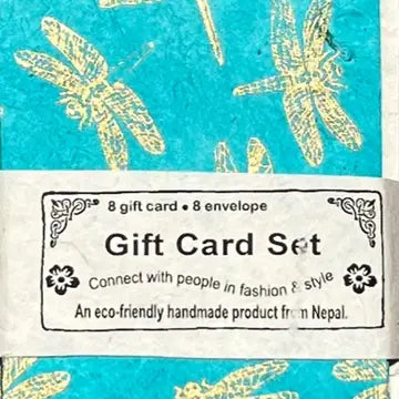 Blue Dragonfly Gift Set