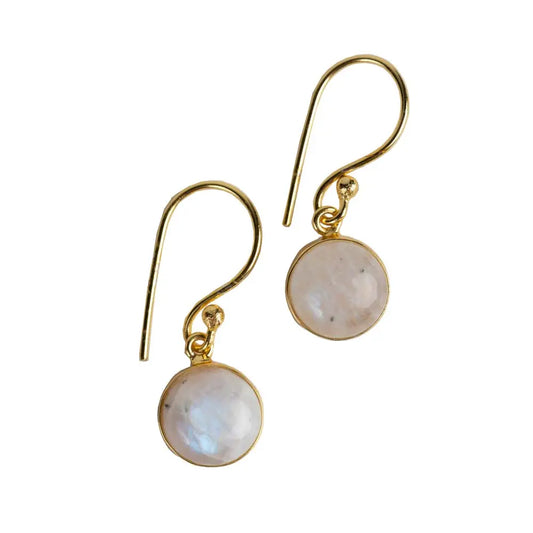 Moonstone Drop Earrings