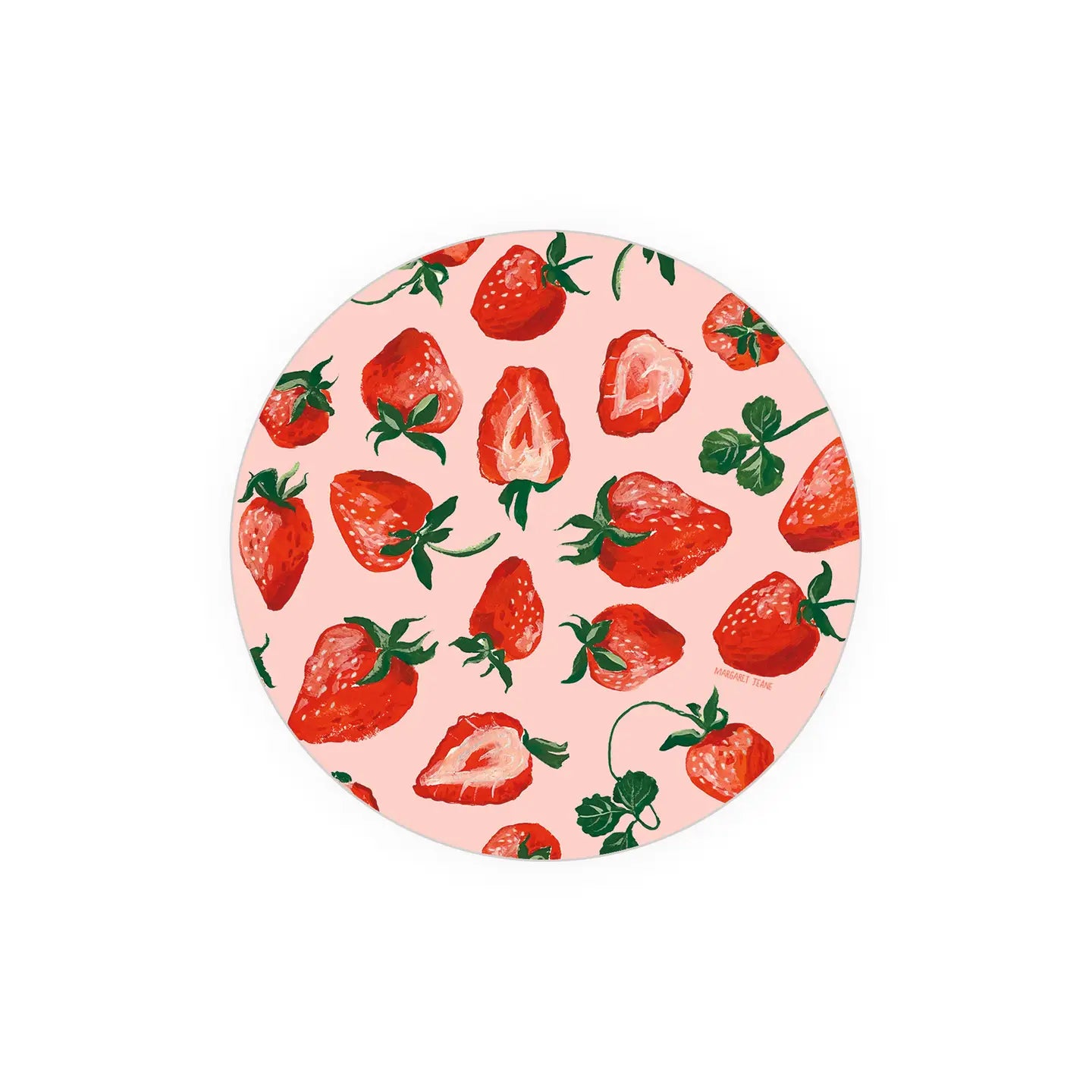 Strawberry Coasters