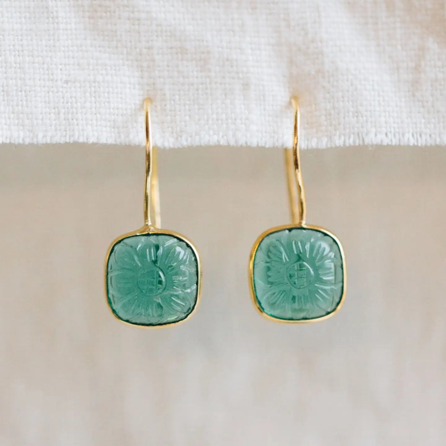 Lalita Blue Daisy Earrings