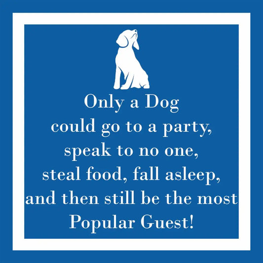 Only A Dog Cocktail Napkins