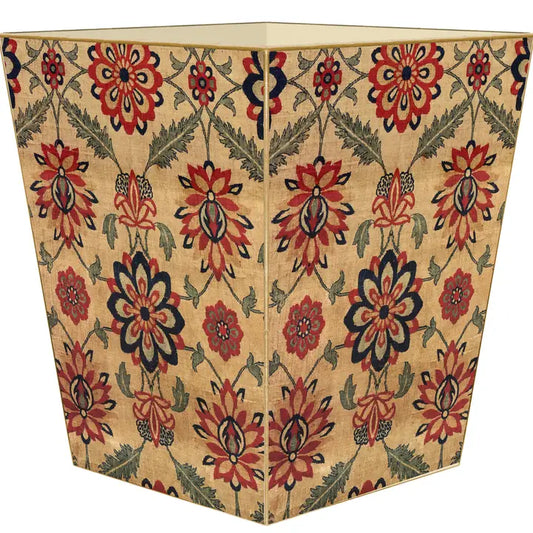 Antique Textile Waste Basket