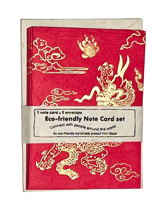 Stat A2 Dragon, red/gold, set 5