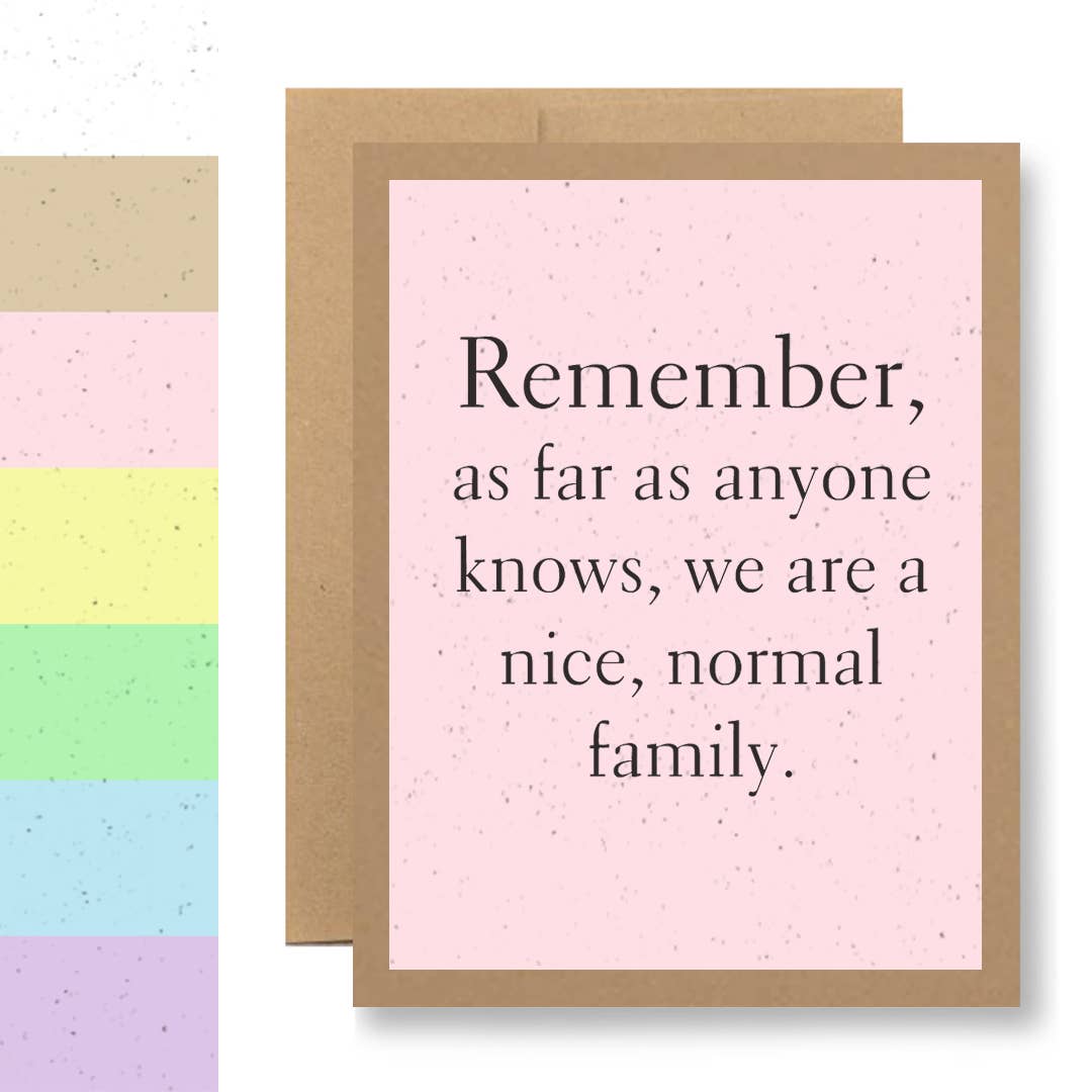 Grows Wildflowers - 7 Colors - ...nice, normal family