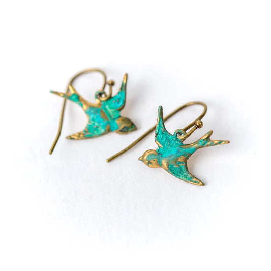 Wild Bird Earrings