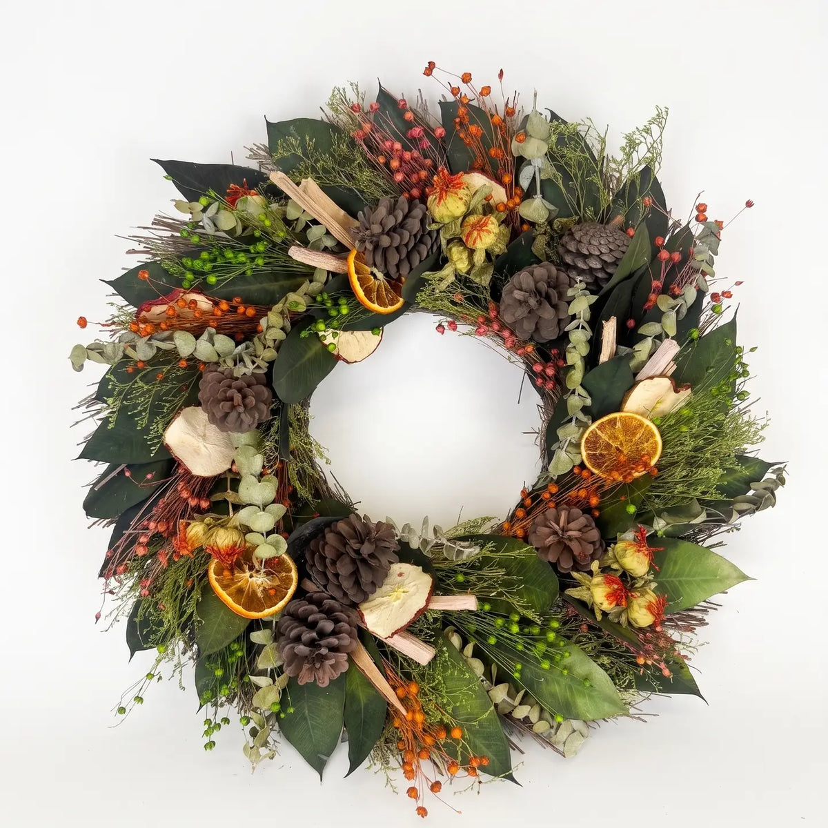 Country Citrus Wreath