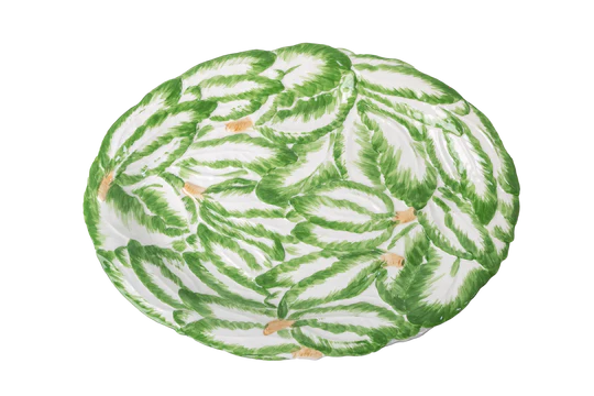 Green and White Radish Platter