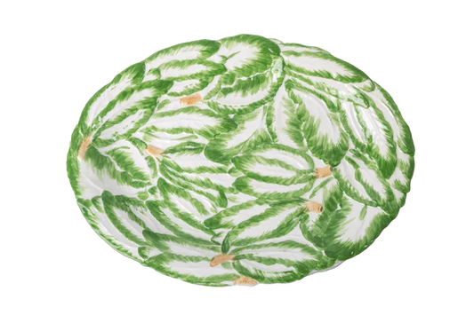 Green and White Radish Platter
