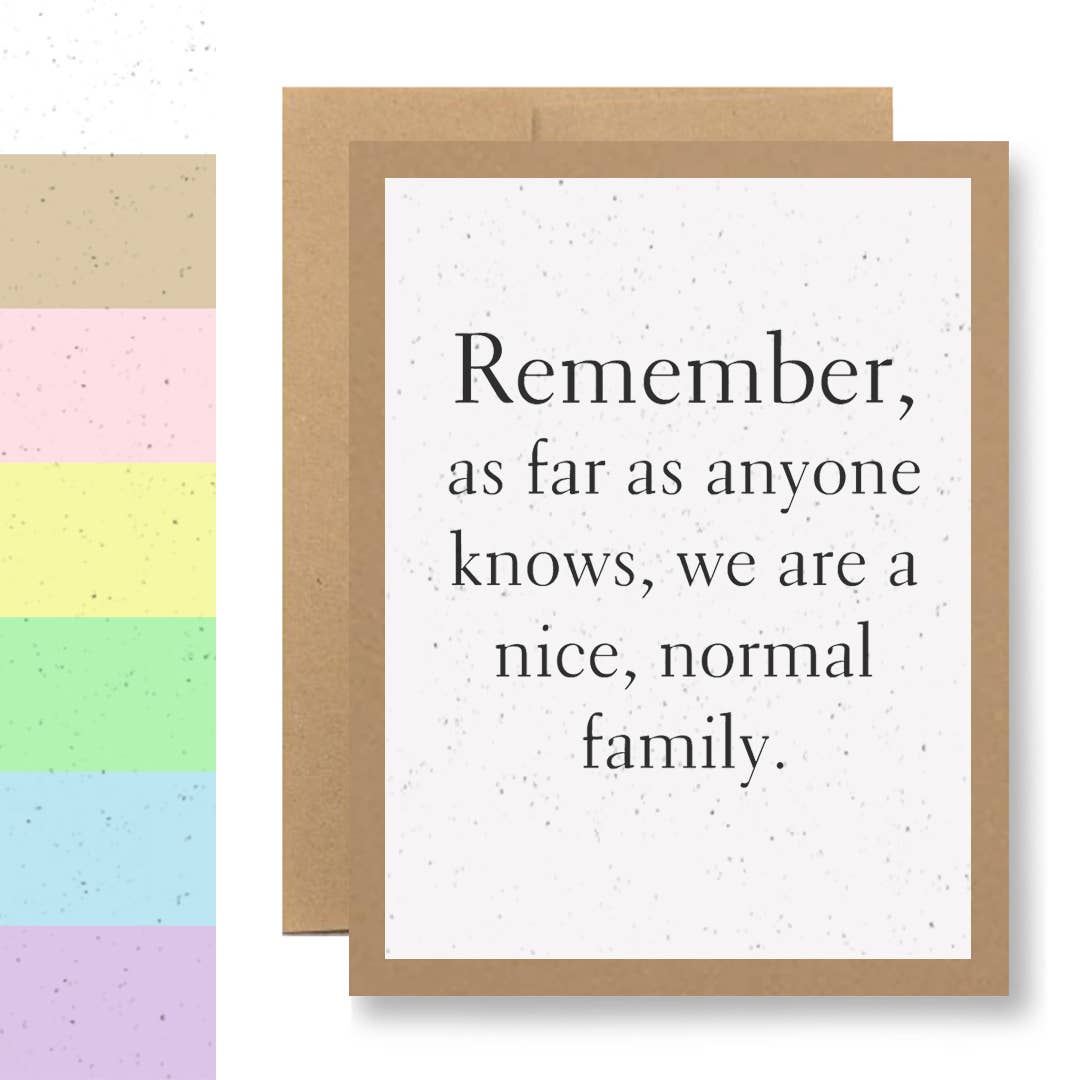 Grows Wildflowers - 7 Colors - ...nice, normal family