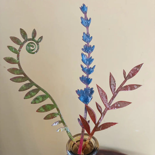 Metal Lavender Stem
