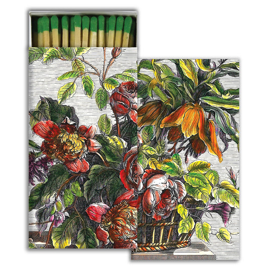 Matches - Basket of Flowers
