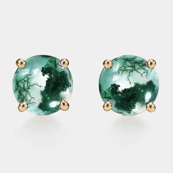 Moss Agate Cabochon