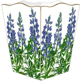 Blue Bonnet Wastepaper Basket