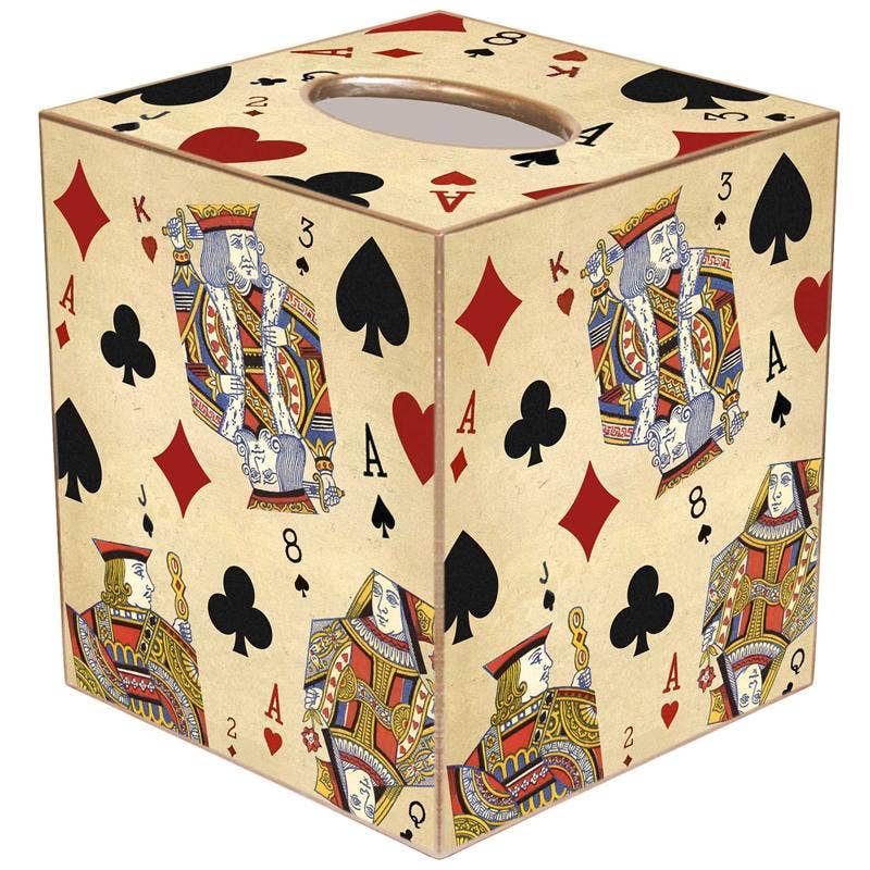 Luck of the Draw Tissue Box Cover