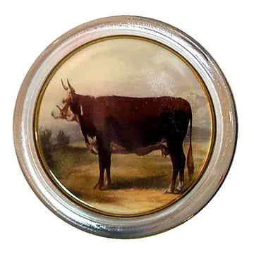 Cow Glass Coaster