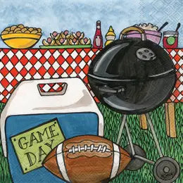 Football Cocktail Napkins, game day