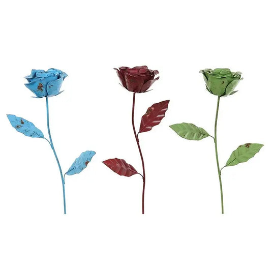 Painted Metal Rose Stakes