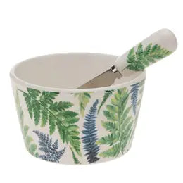 Fern Bowl and Spreader