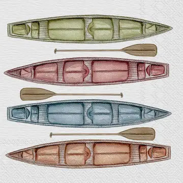 Canoe Cocktail Napkins
