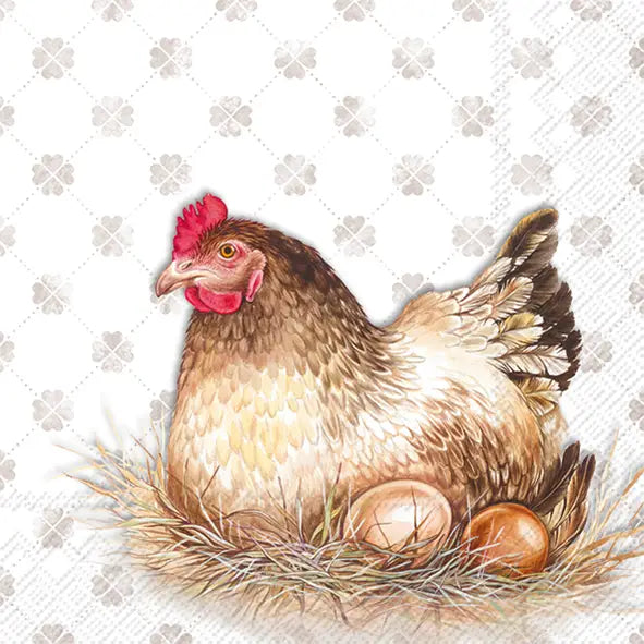 Jenny Hen Cocktail Napkins