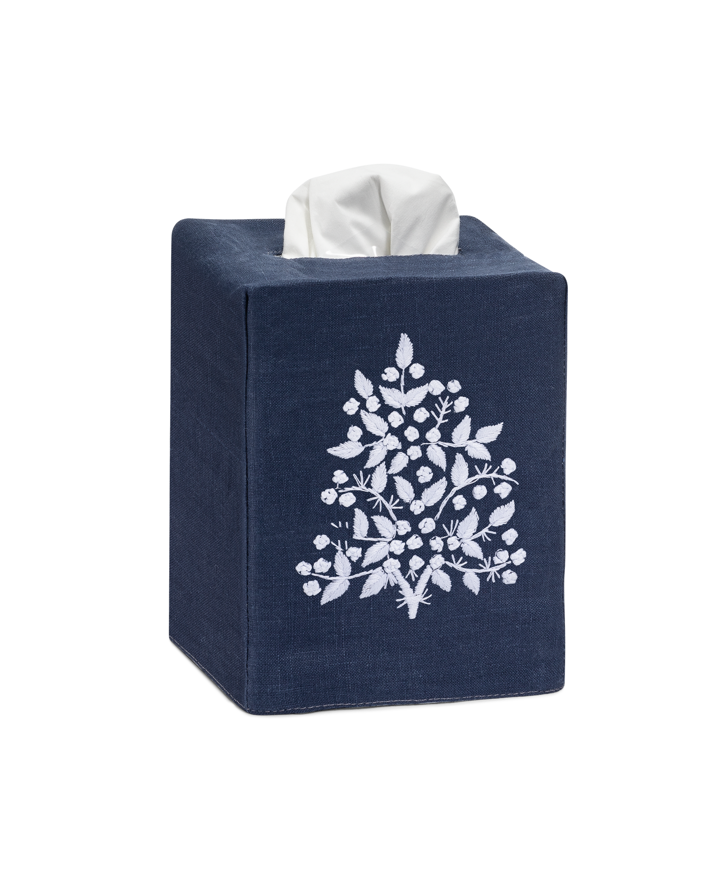 Jardin Linen Tissue Box Cover