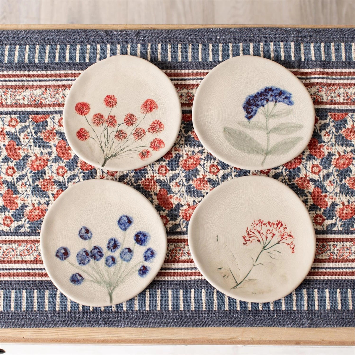 Pressed Wildflower Dish