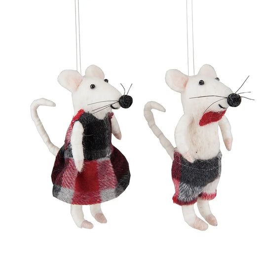 Mouse in Plaid
