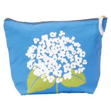 Single White Hydrangea Pouch