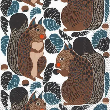 Squirrel Cocktail Napkins