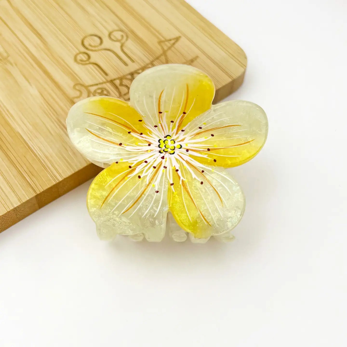 Plum Blossom Hair Claw