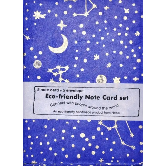Constellation Note Cards, stars, moon