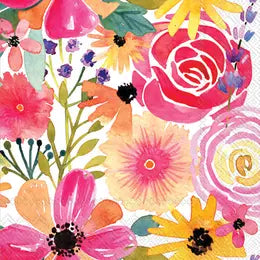 Flower Frenzy Cocktail Napkins