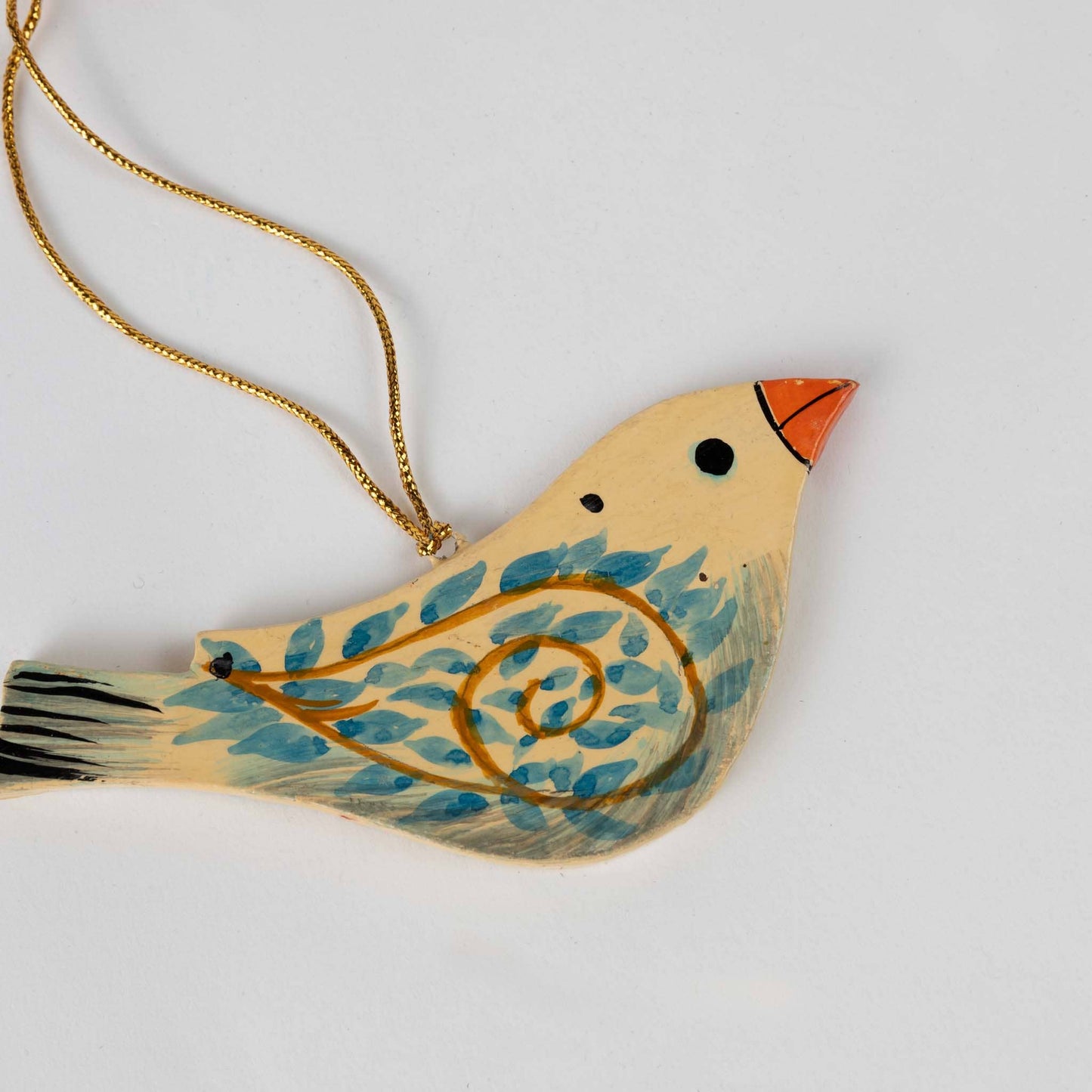 Wood Song Bird Ornament