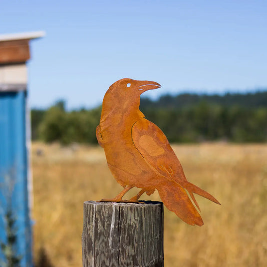 Raven Fence Art