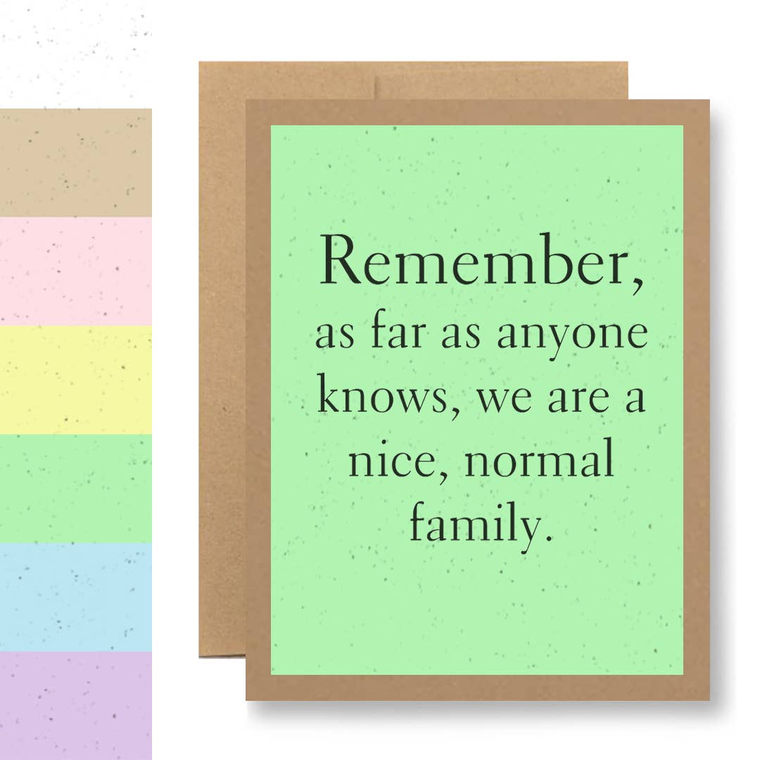 Grows Wildflowers - 7 Colors - ...nice, normal family