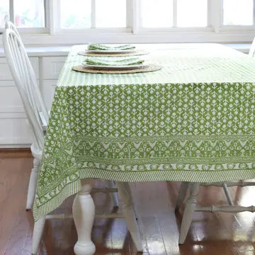 Green Charlotte Linens