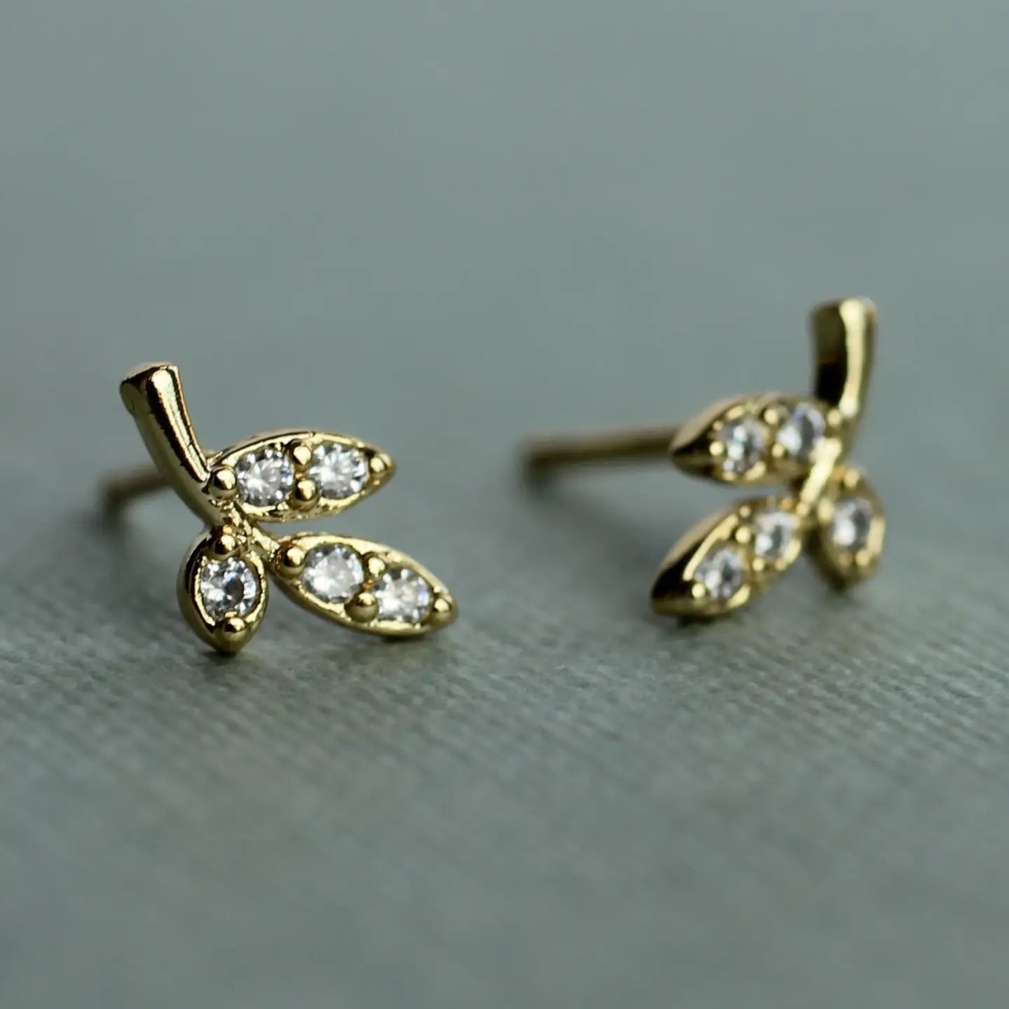 Leaf Petal Studs
