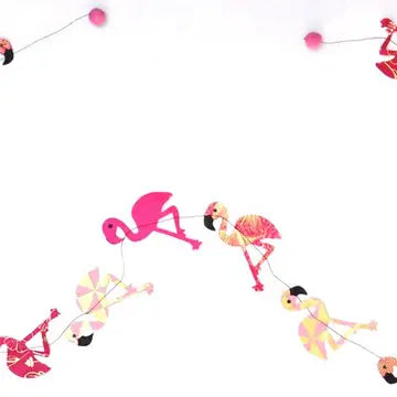 Flamingo Garland