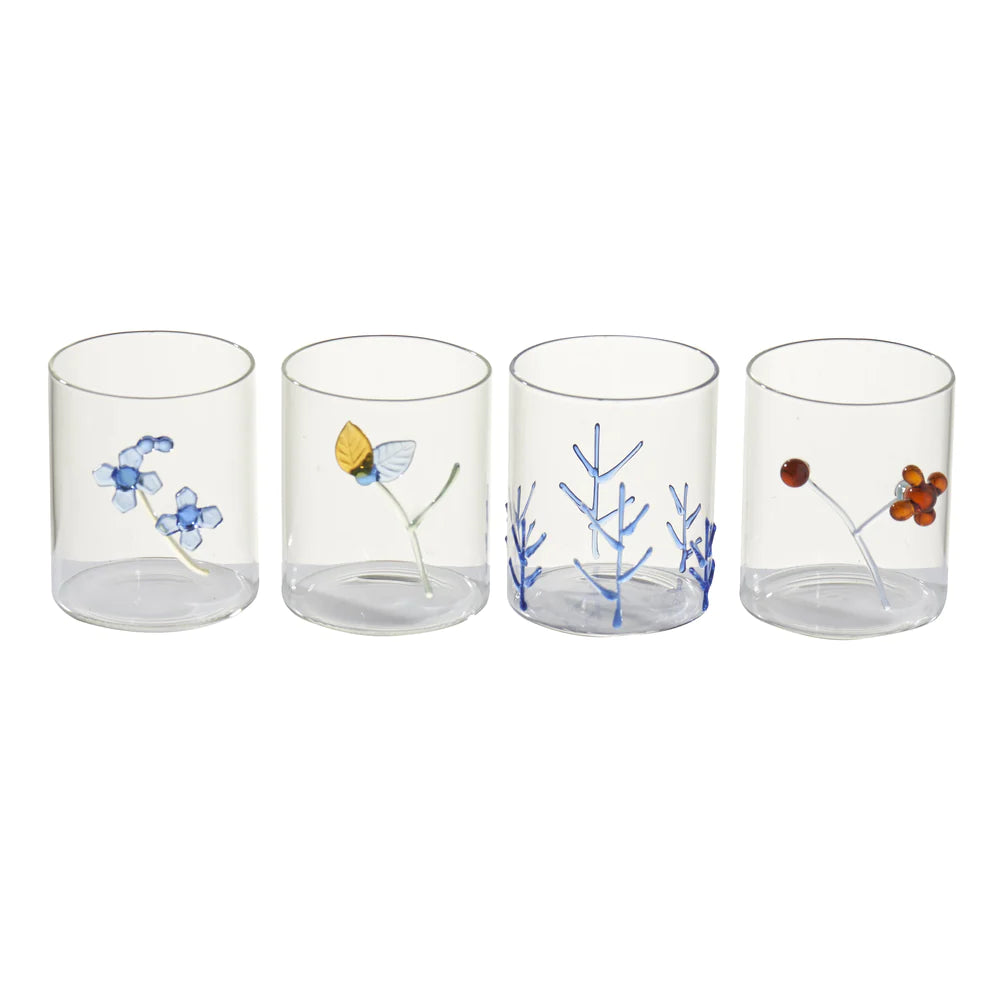 Flower Cocktail Glasses