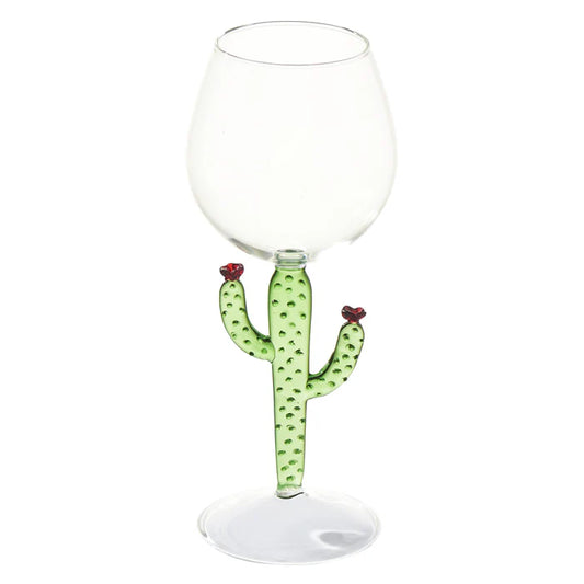 Cactus Wine Glass, set of 4