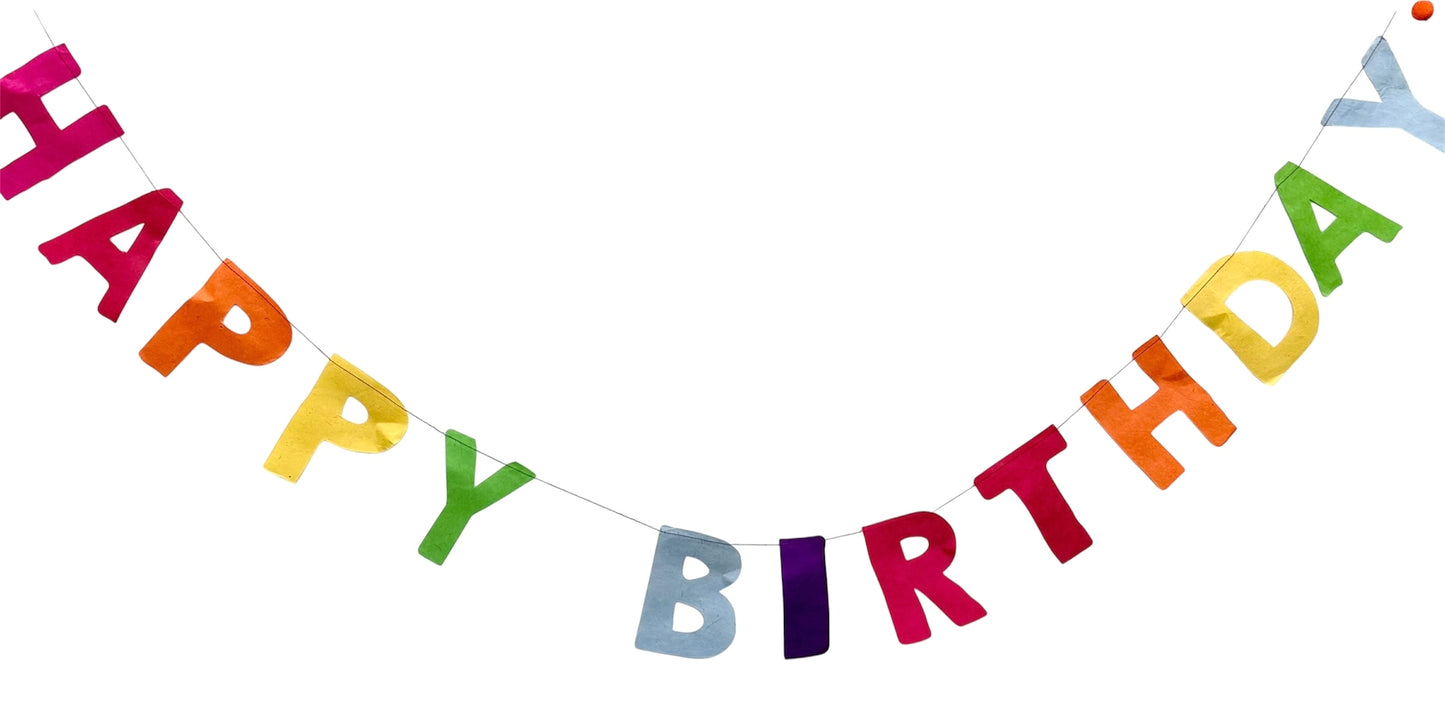 Happy Birthday Garland