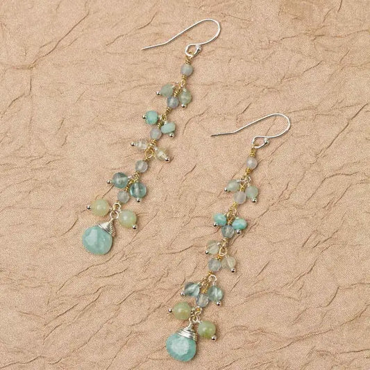 Serenity Aquamarine Earrings