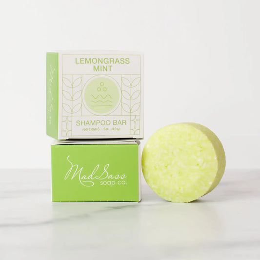 Lemongrass and Mint Shampoo and Conditioner Bars