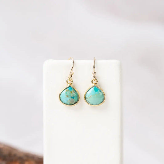 Simple Turquoise Earrings
