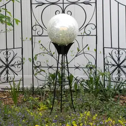 12" Silver Gazing Ball