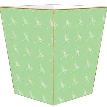 Green Dragonfly Wastepaper Basket