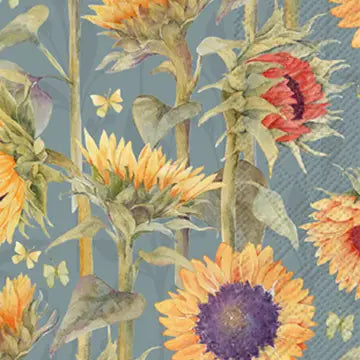 Sunflower Guest Towels, Paper